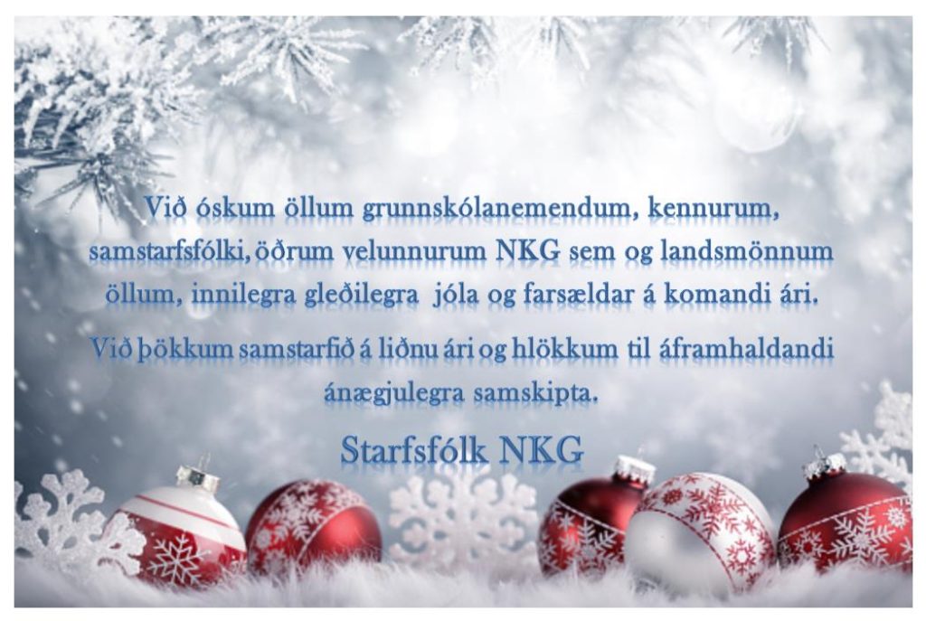 Jólakveðja NKG 2016