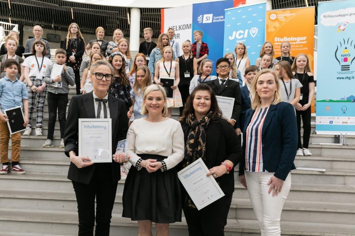 Verðlaunahafar og -veitendur VILJA 2019