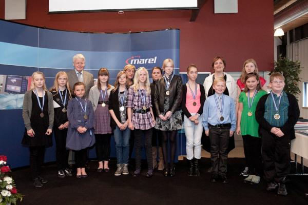 Verðlaunahafar Nýsköpunarkeppni grunnskólanna 2011